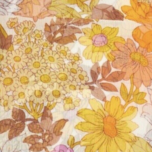 Veronica Beard Alannah Silk Floral Stone Multi Ruched Maxi Dress Size 8 - Picture 6 of 12